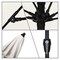 California Umbrella 9' Bronze Aluminum Market Patio Umbrella, Pacifica Natural 194061337592 - alternate 2